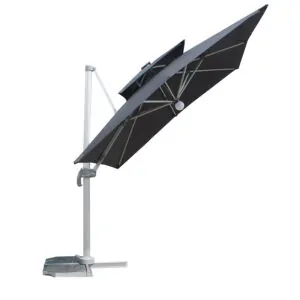 MYB-003-L Solar Double Top Small Roman Particle Light Umbrella