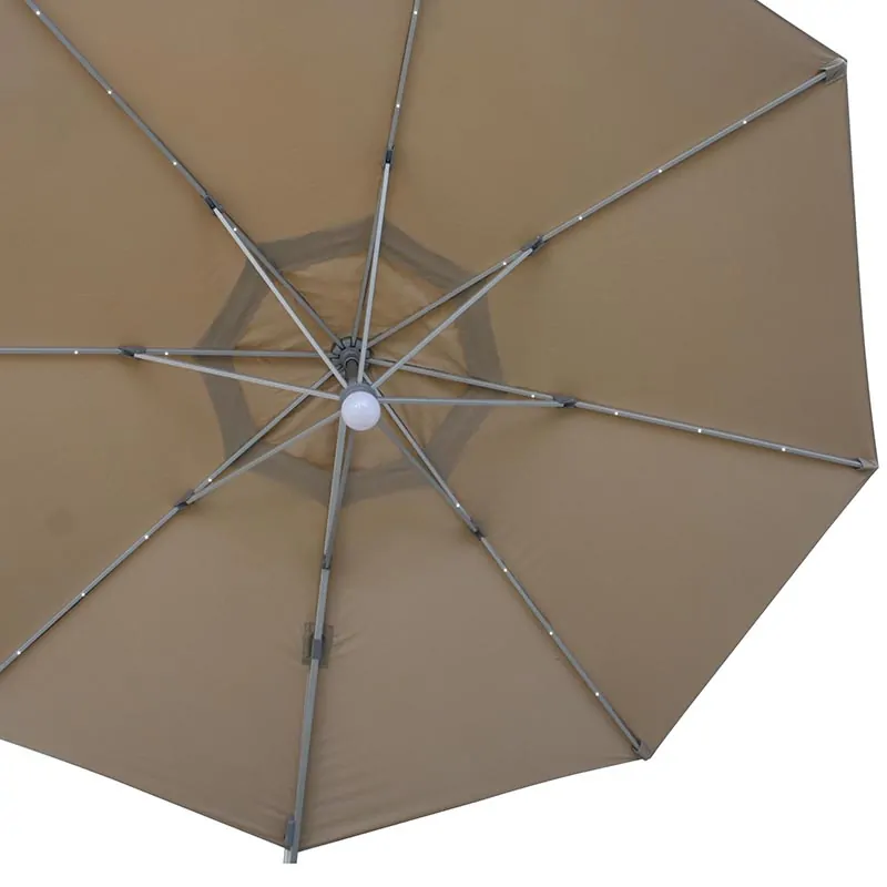 MYB-003-O Solar Small Roman Particle Light Umbrella - Image 4