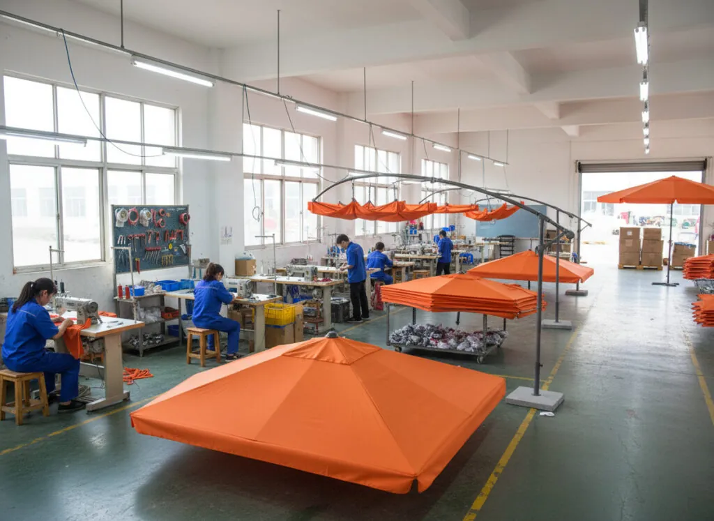 Garden umbrella manufacturer